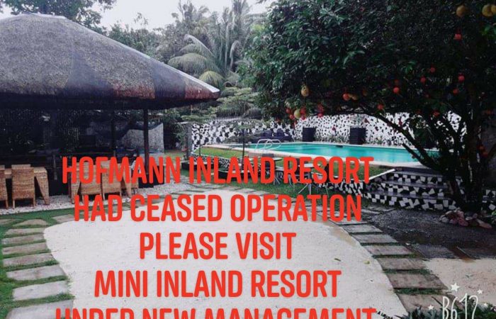 Philunas Mini Resort is closed